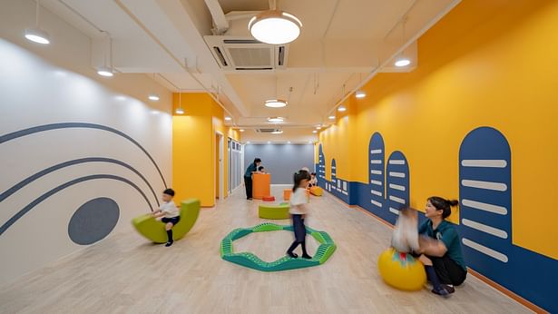 PonyRunning-VMDPE-15-2st-floor-Physical-Education-Room / Image Credit: Zhang Chao