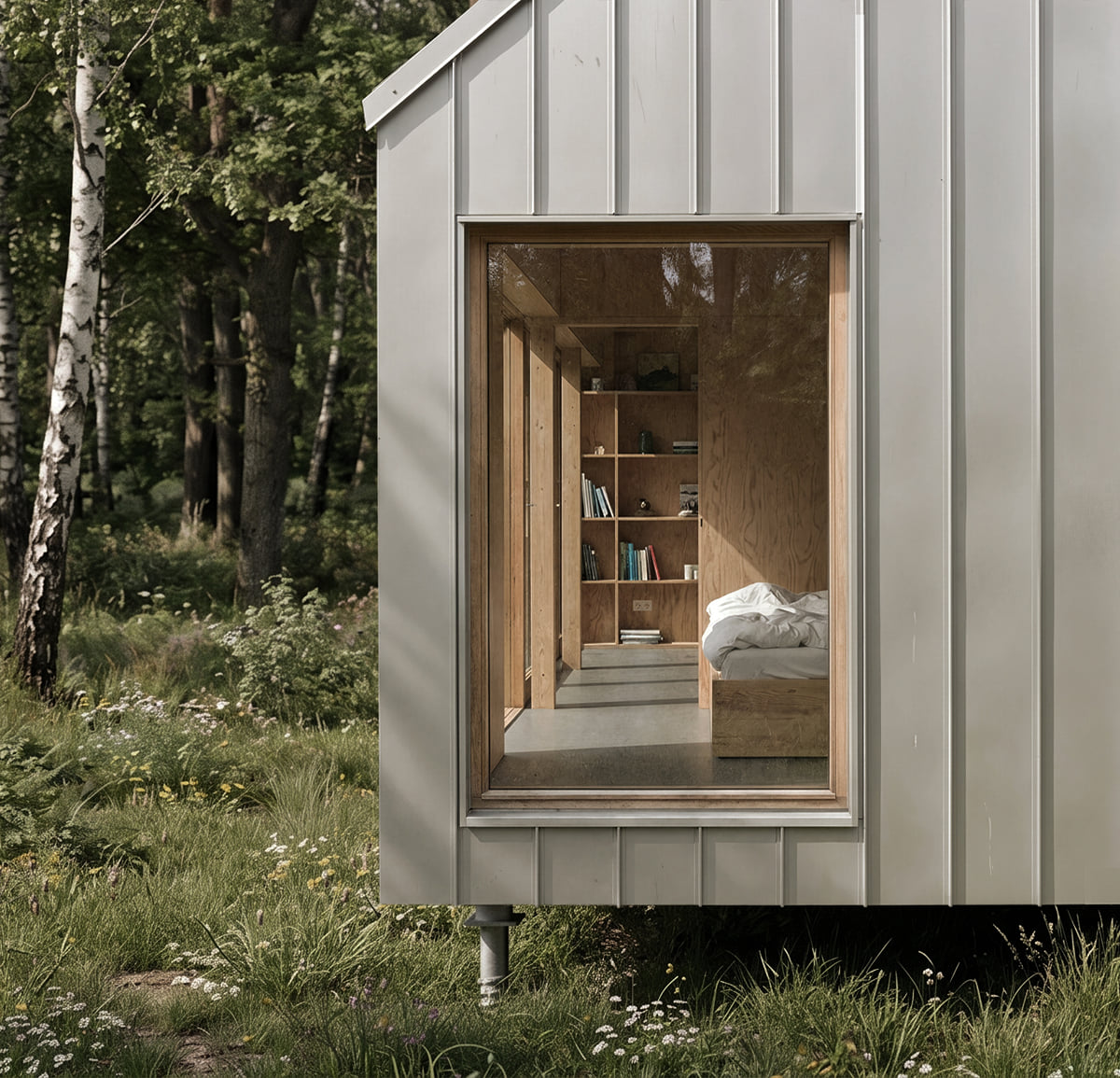 SUMMER HOUSE IN OVERBY LYNG | PETER FYLLGRAF | Archinect