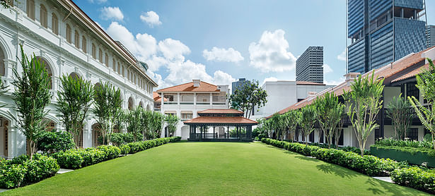 Iconic heritage trees and landscape, Photo by Raffles Hotel