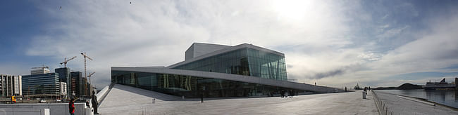 Oslo Opera House from the exterior