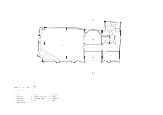 5th floor plan. Image credit: Tropical Space