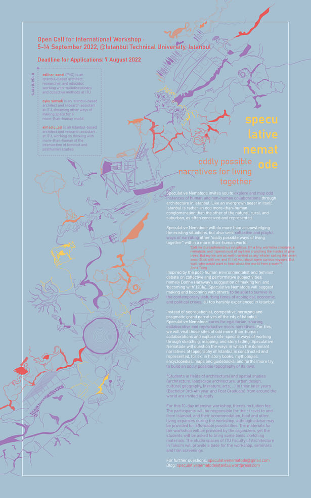 Speculative Nematode [Istanbul]: Oddly Possible Narratives for Living Together