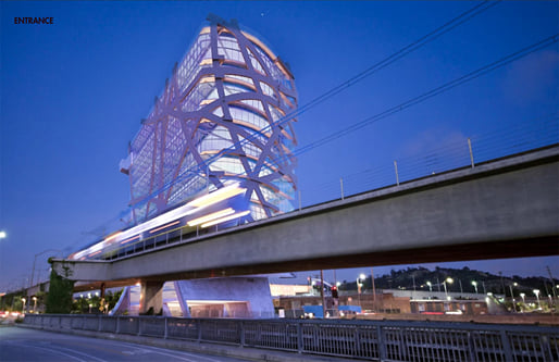 Eric Owen Moss-designed (W)RAPPER tower: construction update | News ...