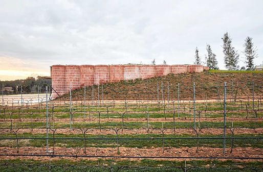 Architecture - first place: Bodega Mont-Ras by Jorge Vidal and Victor Rahola. Tiles by Cerámica Elias. Photograph: José Hevia.