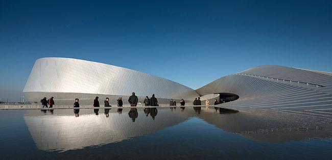 Shortlisted in the Display Category: The Blue Planet in Denmark by 3XN (Photo courtesy of World Architecture Festival)