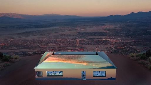 Doug Aitken's "Mirage." Image: Doug Aitken/Desert X