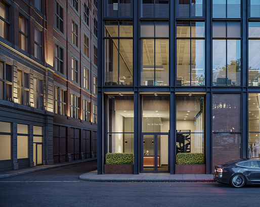 RSHP's first New York project. Image courtesy of No. 33 Park Row.