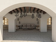 Renders for hotel lobby Casa del mar