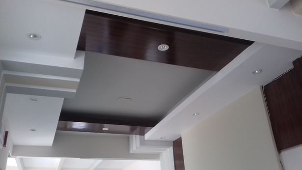 Site Photograph- Reception Ceiling