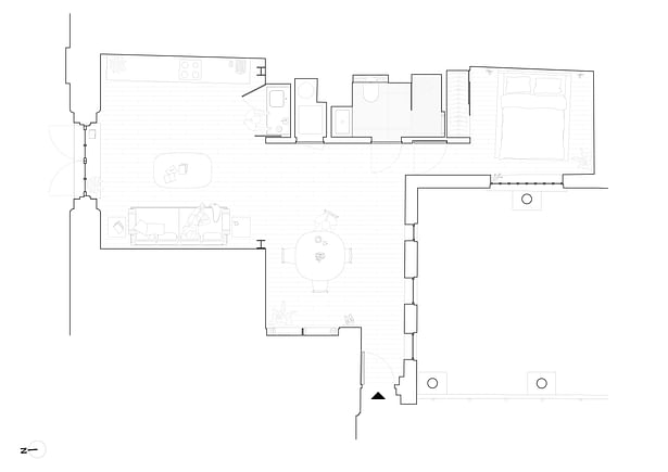 Proposed plan. © Andy Matthews Studio