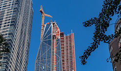 Jean Nouvel's MoMA luxury tower 53W53 tops out at 1,050 feet tall