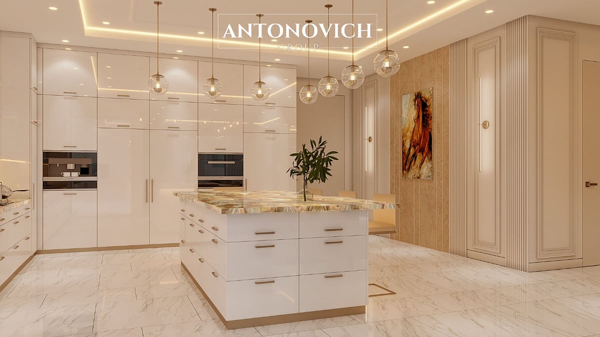 Modern Spacious Kitchen Interior Design and Joinery Solutions | Luxury ...