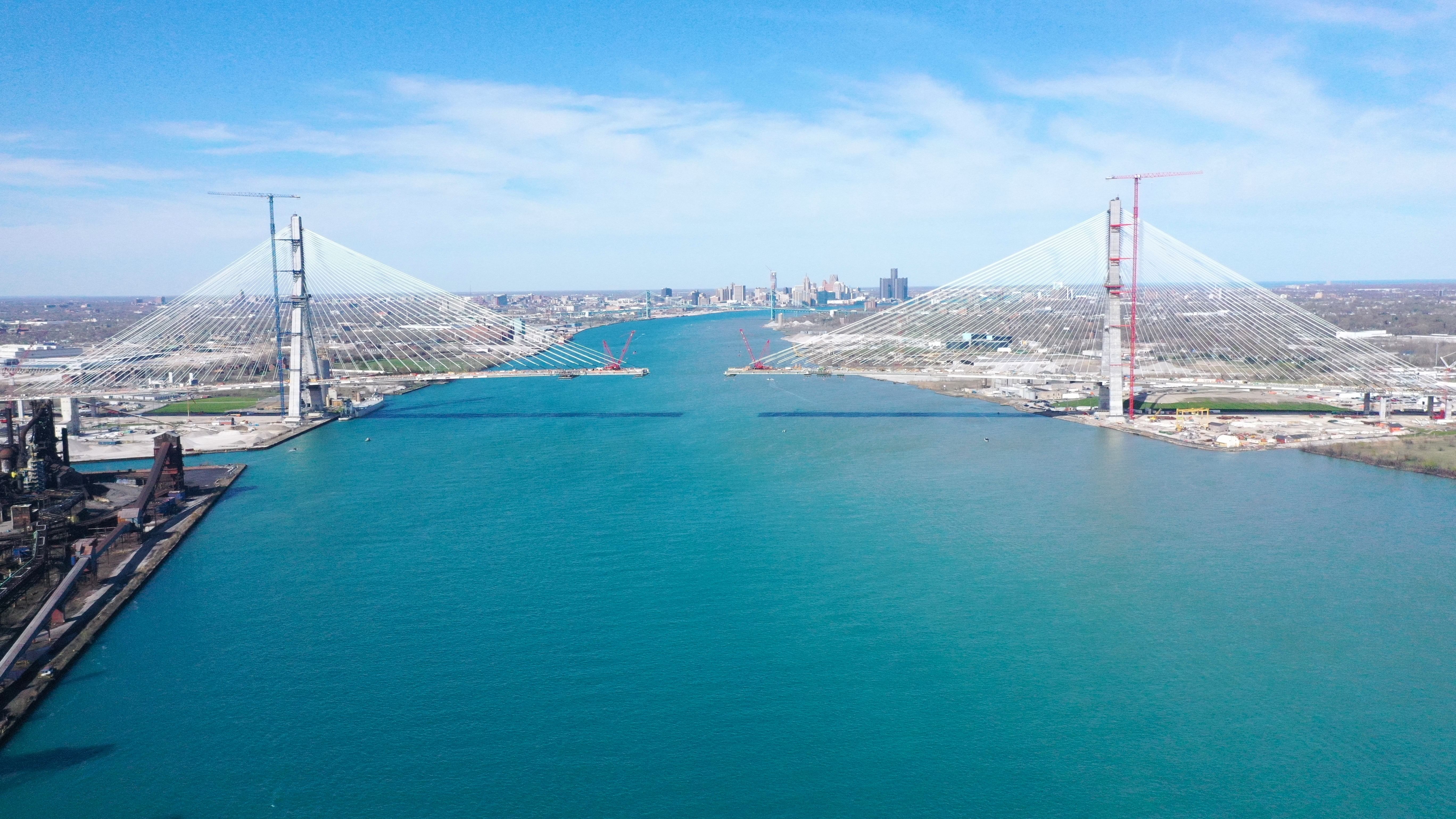 Gordie Howe International Bridge Nearing Finish Line With Bridge Deck ...