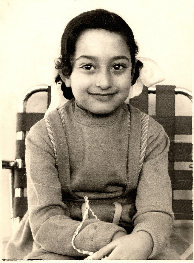 A young Zahah Hadid. Image via Arch2o.com