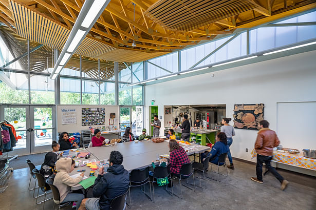 Rainier Beach Urban Farm & Wetlands Classroom Building - interior