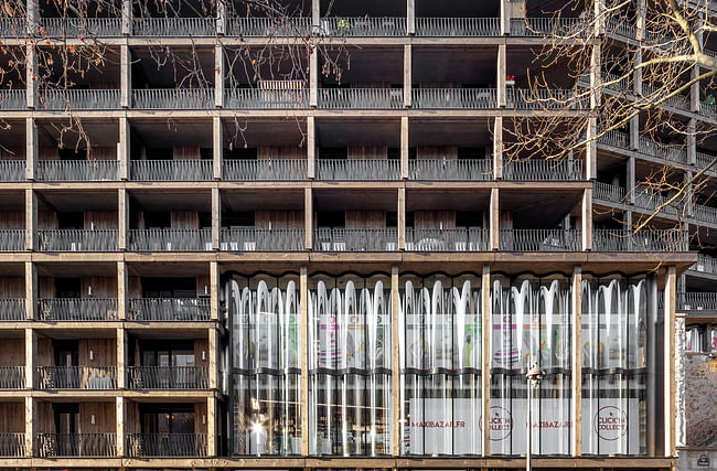 Tolbiac housing project in Paris, France by Atelier Architecture Vincent Parreira - AAVP; Photo, Luc Boegly