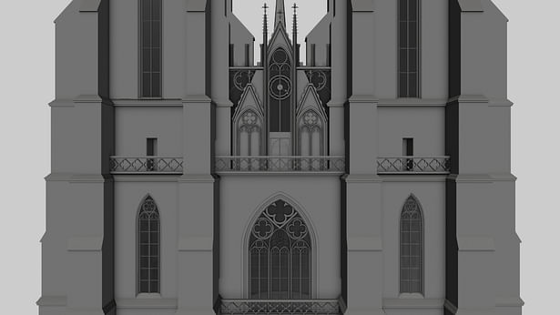 Marburg Cathedral Facade