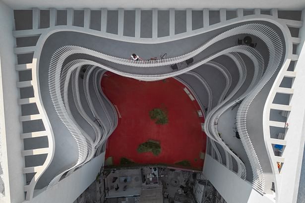 Fein 1 Central_HQ Architects_Photo Credit Dor Kedmi_courtyard aerial view 
