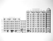 103 unit mixed use apartment building/landmarked house renovation/apartment building
