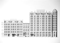 103 unit mixed use apartment building/landmarked house renovation/apartment building