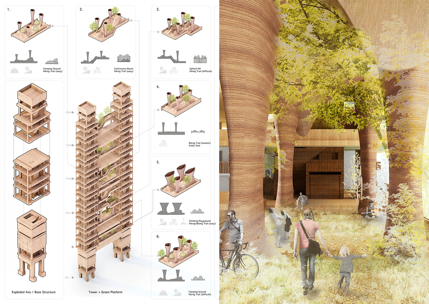 The winning SKYHIVE 2020 Skyscraper Challenge designs