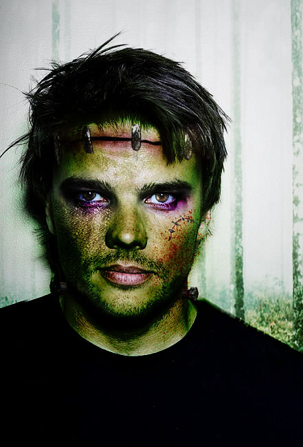 Bjarke as Frankenstein