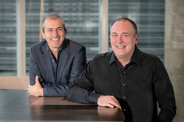 Firmwide Head of Design and Design Principal Luca Maffey (left) and its Director of Interiors and Managing Principal Craig Anderchak (right)