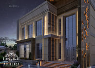 Modern villa design in Fujairah