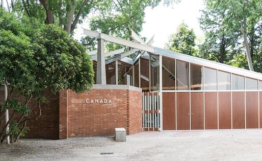 The Canada Pavilion. Photography: Andrea Pertoldeo.