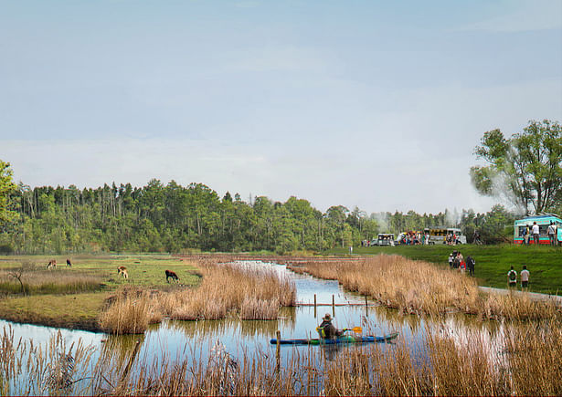 Hollandse Hout future: a varied forest area with recreation. 