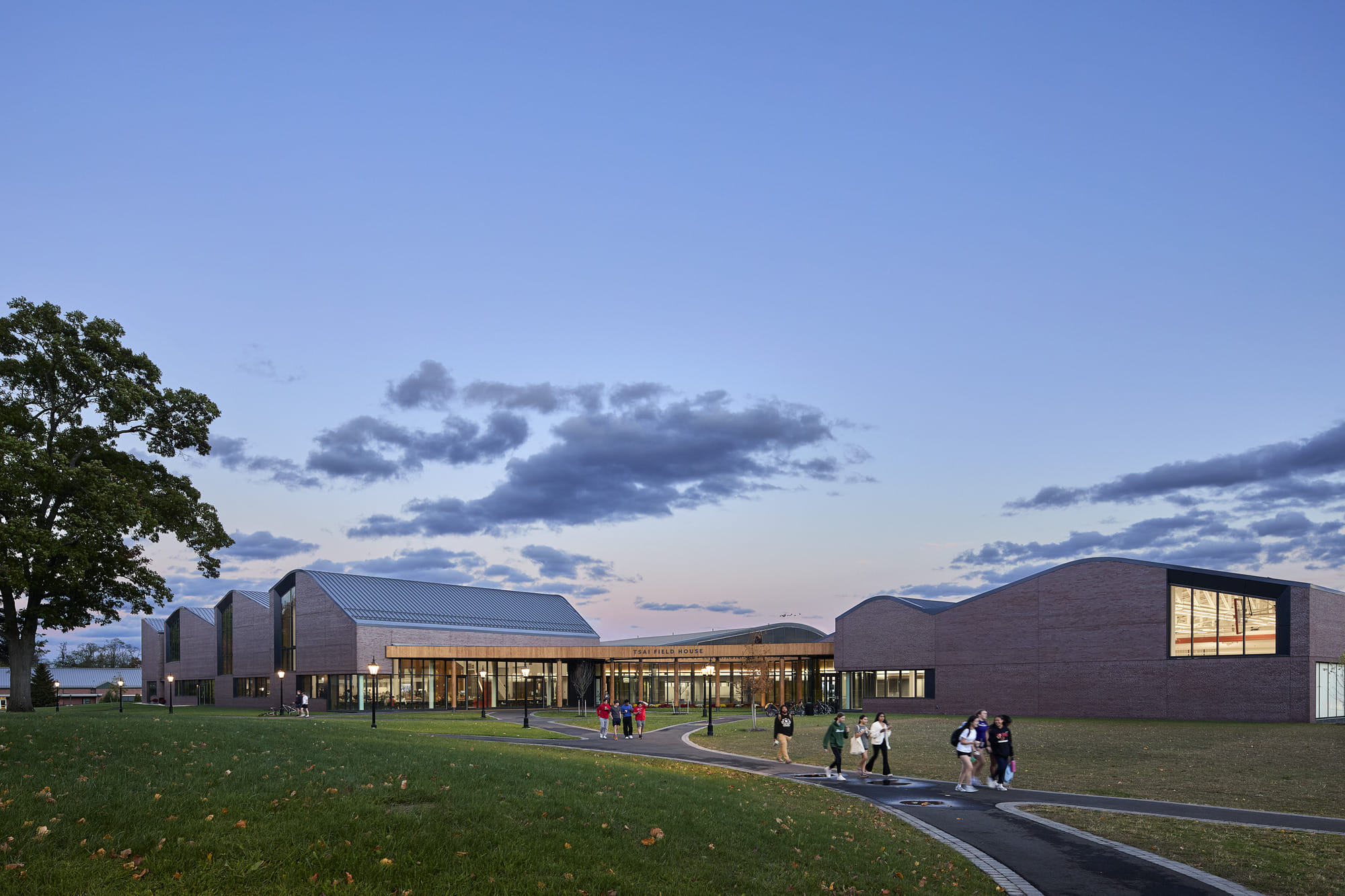 The Lawrenceville School Tsai Commons and Field House | Sasaki