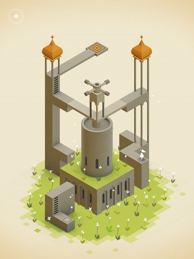 Monument Valley screenshot.