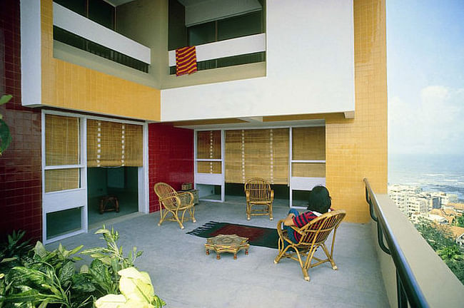 Kanchanjunga Apartments (1983), Mumbai, India (via Charles Correa Associates)