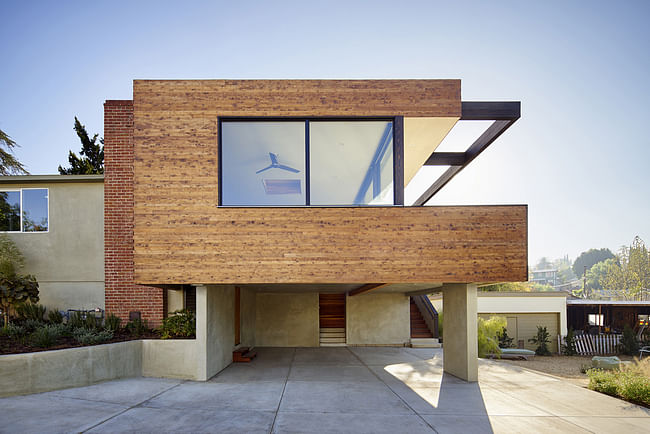 Morris House in Los Angeles, CA by Martin Fenlon Architecture; Photo: Eric Staudenmaier