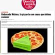BENDITA COMIDA Rebanada México Esmeralda González Pizza