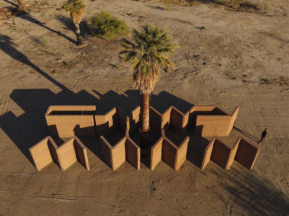 Desert X: Ronald Rael shares insights into his 3D printed adobe installation