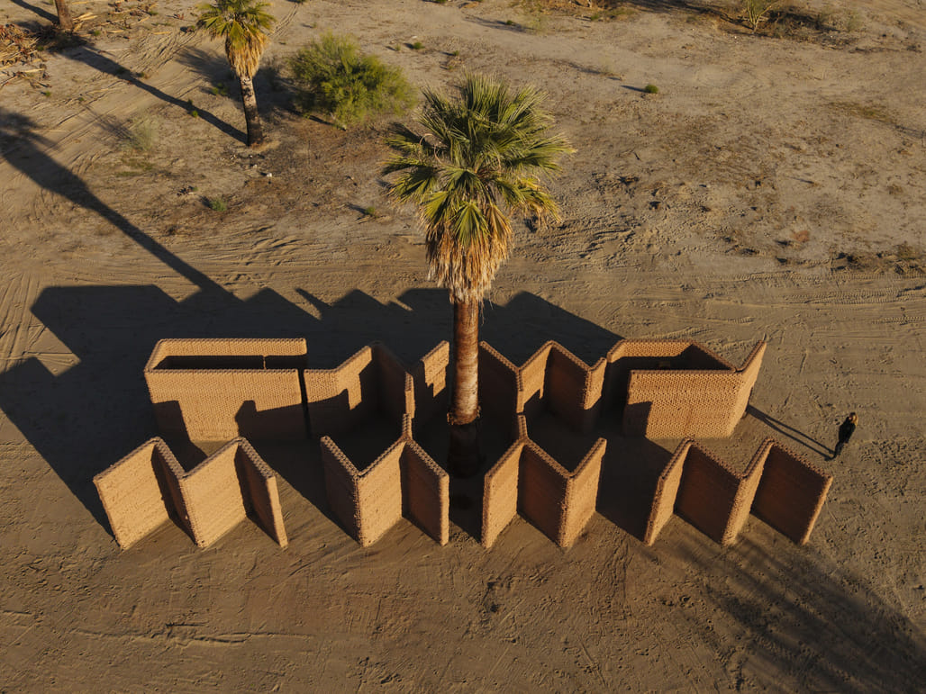Desert X: Ronald Rael shares insights into his 3D printed adobe ...