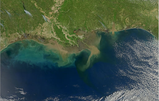 The Gulf of Mexico could sequester carbon soon, Image courtesy of Wikimedia user Norman Kuring.