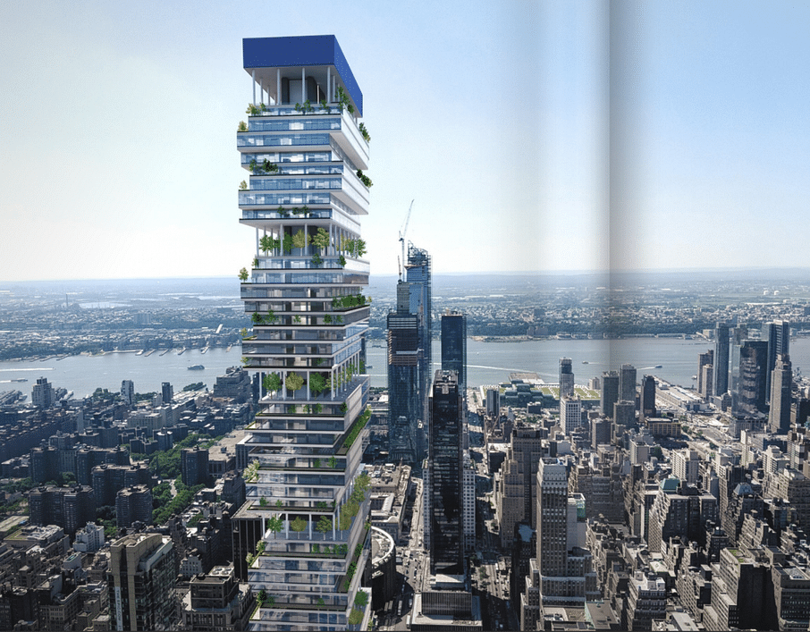 Images surface of Facebook's potential new tower in Manhattan designed ...