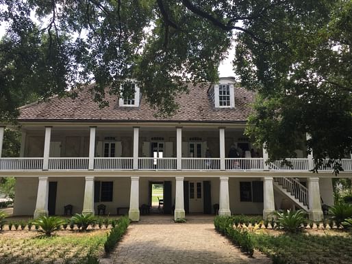 View of the Whitney Plantation in Louisiana. Photo courtesy of Wikimedia user  <https://commons.wikimedia.org/wiki/File:The_Big_House_-_Whitney_Plantation_Historic_District_-_2016.jpg> Bill Leiser</a>