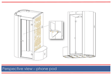 Working on highly customized and private phone pods and we're midst of an RFQ