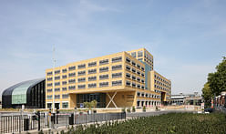 Flemish government's new home and largest passive office building in Brussels completes