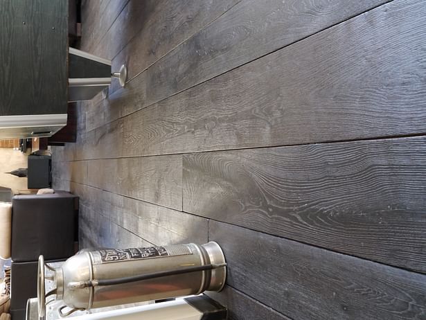 floor home industrial interior design reclaimed wood bricks renovation 