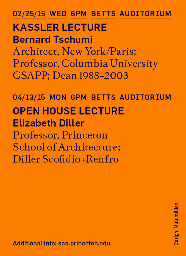 Poster courtesy of Princeton University School of Architecture.