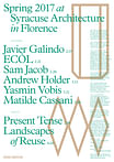 Get Lectured: Syracuse Architecture in Florence, Spring '17