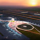 Foster + Partners and FR-EE collaboration to design new Mexico City International Airport. Image courtesy of Foster + Partners.