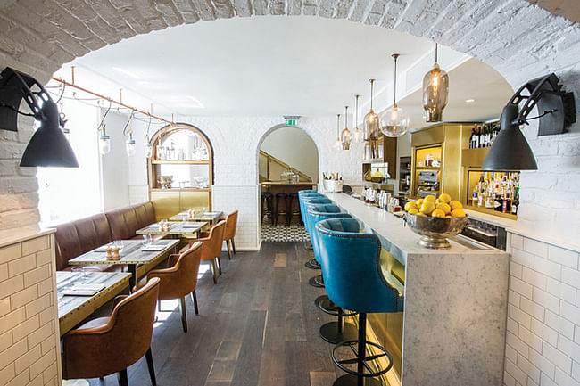 Restaurant or Bar in a Heritage Building (UK): Apero (London) by Dexter Moren Associates 