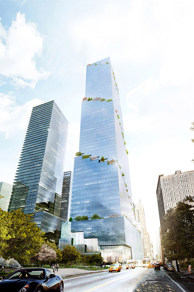 Bjarke Ingel's 'The Spiral' concept is moving forward as the developer Tishman Speyer filed plans this week. Image courtesy of BIG.