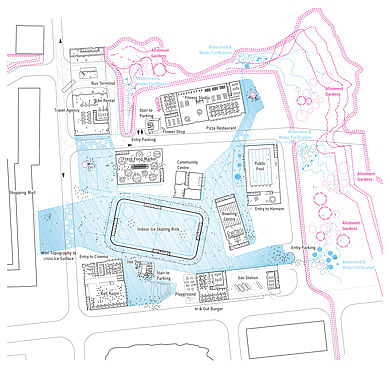 Cumulus - Grorud Center - Plan in Winter