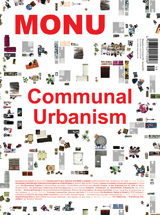 Cover of MONU #18 on Communal Urbanism